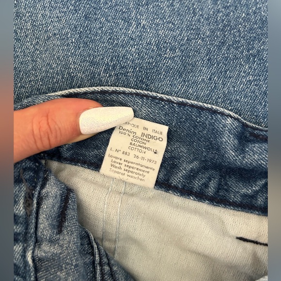 Vintage Carrera Cadillac Womens Italian Brand Jeans Blue Denim - Picture 6 of 6